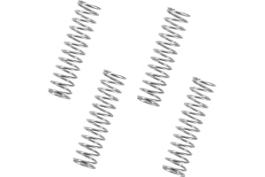 GUNGY Ressort de Compression 60mm Ressorts Compression en Acier Inoxydable Diamètre du Fil 1,4mm Diamètre Extérieur 16mm Force du ressort 2,4KG 4 Pièces