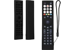 kwmobile Skal för fjärrkontroll kompatibel med Hisense ERF2B38H / ERF2K38H / ERF2F38H - Silikonskal för TV-tillbehör i