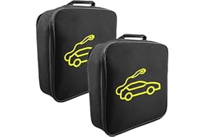 EV Câble Rangement, Voiture électrique Cas par câble, Sac transport pour câble EV Charge Câbles et chargeurs EV, Retardateur feu, Imperméable, portatifs Sac Organisateur pour Câbles