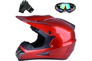 ZJRA Jeunesse Casques De Moto,Casque Cycliste pour Enfants,Garçon Et Fille Scooter De Ski VTT Casque,Dot / ECE Certification,Convient pour Toutes Les Saisons