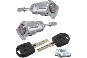 Twowinds Dörrlås Cylinder 604837167 Kompatibel med VW Bora - (2) Vänster