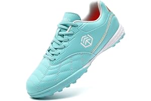 PiDaGlobal Boys Football Boots Kids Girls Club Firm Ground Soccer Shoe Astro Turf Trainers Athletics Sport Futsal Shoes Teenager Profession Competition Indoor Outdoor Sneakers