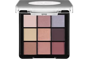 Flormar Eyeshadow Palette de Sombras de Ojos 9 Colores Fallen Angel – Textura Cremosa y Alta Pigmentación | Sombras Mate y Brillantes de Larga Duración | Paleta Compacta para Maquillaje