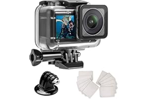 SRUIM Étui étanche pour caméra d'action DJI OSMO - Coque de protection avec inserts anti-buée - Convient pour la photographie sous-marine - 61 m