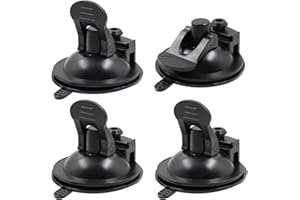 FUXUNAMZ Saugnapf Haken Auto Camping Saugnapfset - 4 Stück Saugnäpfe Multifunktionaler, Befestigung Aufrecht Festbinden für Haushalt und Camping, Auto Zelte Spanner, Vorzelte, Boot, Wohnmobil, Werkstatt