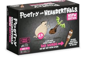 Poetry for Neanderthals NSFW: By Exploding Kittens, 2+ players, Ages 17+