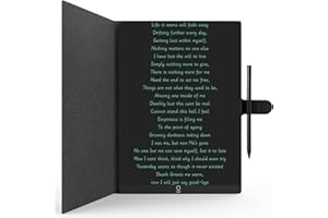 LONGTOO LCD Writing Tablet, 11.5" Full Screen Digital Notepad for Kids and Adults, Erasable Pad with Hall Switch and Tablet Case, Drawing, Drafting, Leaving Message, Black