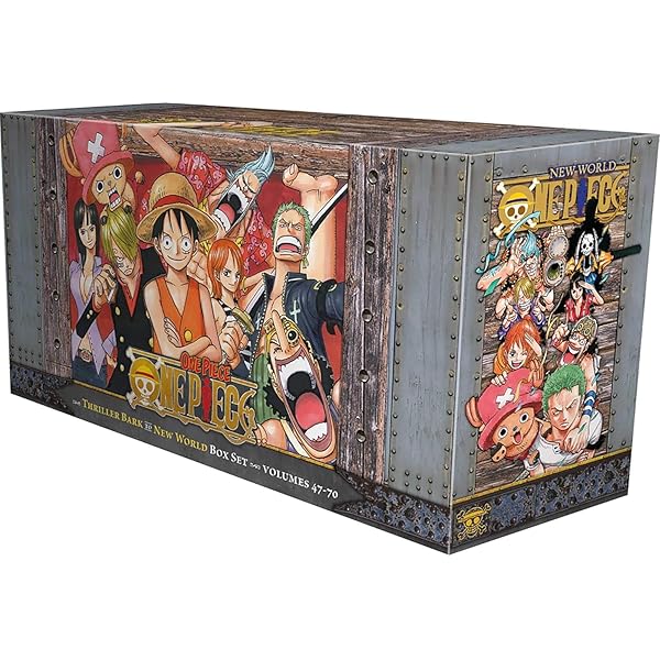 ワンピース 英語版 24～46巻 ONE PIECE BOX SET 2 美品 One Piece Manga Box Set 2 Volumes 24–46 by Eiichiro Oda | Skypiea