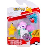Pok&eacute;mon PKW4097 - Savaş Fig&uuml;r&uuml; 3'l&uuml; Paket - 5 cm Pikachu & Gible ve 7,5 cm Galarian Ponyta Dahil