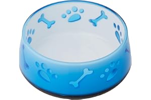 CROCI Doggy Bol en TPR pour Chien Bleu 300 ml