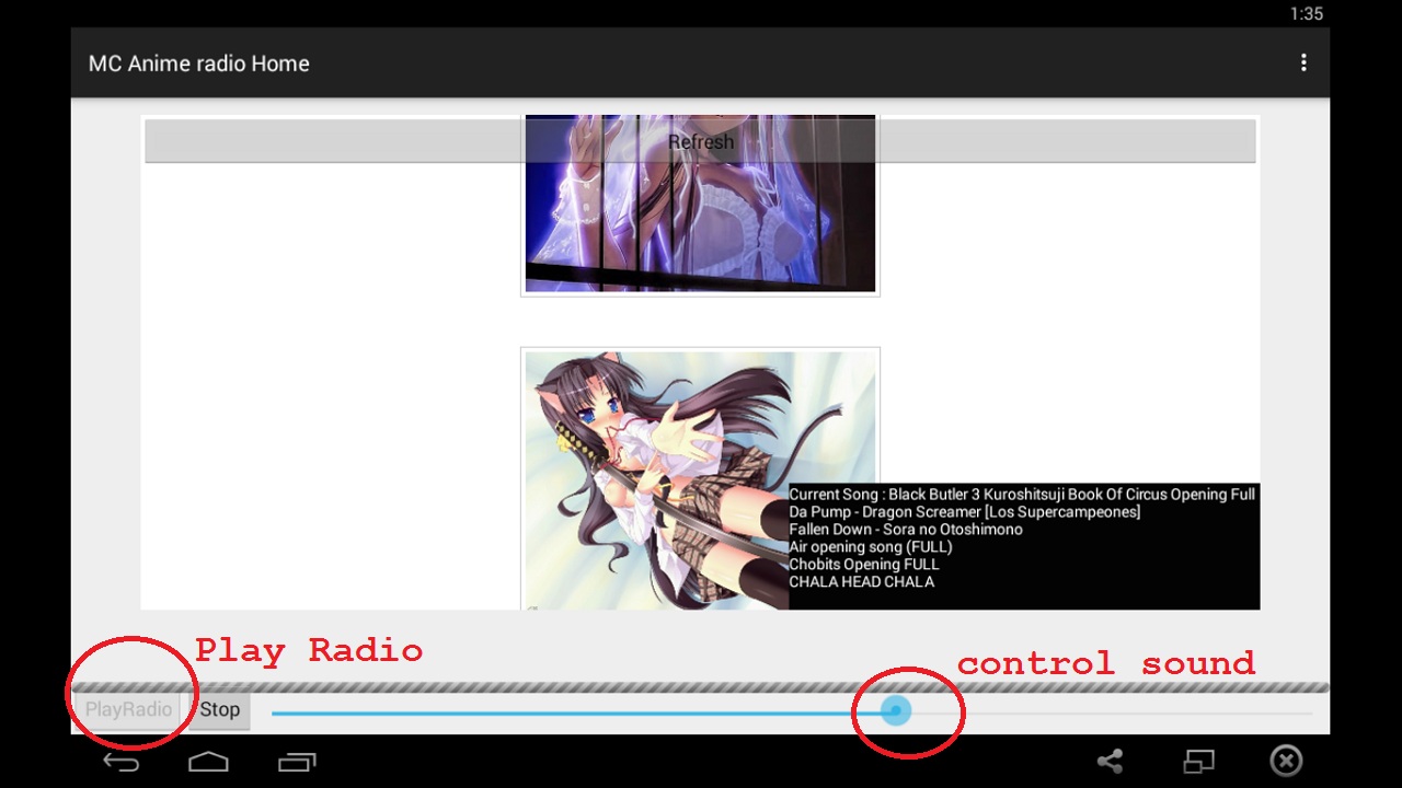 Mc Anime Radio Spanish Japan Song Jpop Asian With Images Anime Manga Hentai Amazon It Appstore Per Android