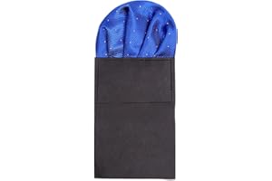 DonDon pañuelo para hombres ya doblado para asiento perfecto