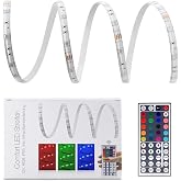 LED Universum 1m Comfort LED Streifen Warmweiß – 60 LED/m, IP65, Inkl. Netzteil Für Wohnzimmer, Balkon & Mehr