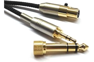 NewFantasia Ersatz-Audio-Upgrade-Kabel kompatibel mit AKG K240, K240S, K240MK II, Q701, K702, K141, K171, K181, K271s, K271 MKII, M220, Pioneer HDJ-2000 Kopfhörern, 3 m