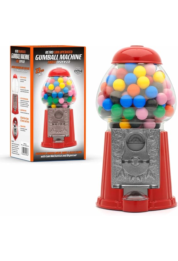 Distributeur Automatique De Capsules Pour Magasins | Pour Boules Rebondissantes 4.5-5.5 Cm | Machine à Pièces Autonome | Blanc