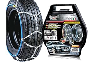 CARALL Cadenas de nieve 195/65R16 205/55R16, 205/60R16,215/55R16,225/50R16,225/45R17,235/40R17,215/40R18,225/40R18
