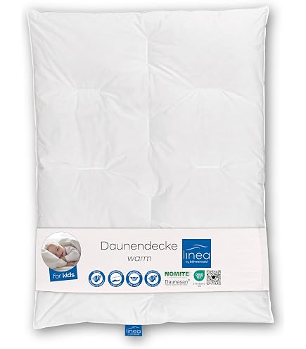 Arktic Dreams Daunen Kassettendecke Kids Baby 100x135 Cm Ganzjahresdecke 100 Natur