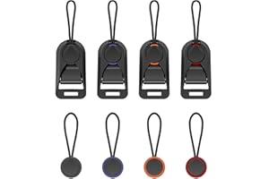 Sunya Kameragurt Schnellverschluss Befestigungssystem 4 Stück Set. Zusätzlich beilegen 4 Ankerschlaufen. Kompatibel mit den meisten DSLR, DLSM, zu installieren Kameragurt und Kamera Handschlaufe