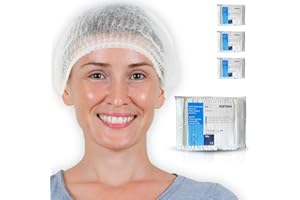 SANTEX 300 Gorros Desechables - ALTA CALIDAD - Gorro Quirofano - Cofia Desechable Estetica - Gorra Desechable - Cofia Desechables Estetica - Gorras Sanitarias - Cofias De Cocina - Gorro Usar Y Tirar