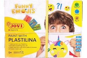 Jovi Kit para Pintar con PLASTILINA, Multicolor (263FE)