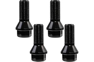 OEMASSIVE M14x1.25 Radschrauben Radbolzen Ersatz für BMW 1 2 3 4 5 6 7 8 Series 220i 225i 320i 20i 28i 35i F20 F25 F30 X1 X2 X3 X4 X5 X6 Z4 36136890324 36136781151 36136774896 (4 PCS)