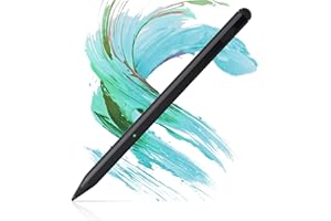 ALLDOCUBE Lápiz Capacitivo antiaccidentes Solo para Tableta iPlay 60, lápiz táctil con función de inclinación y detección magnética, lápiz Capacitivo Activo de Carga rápida de 40 Minutos, Negro