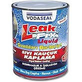 Vodaseal Leak Fix مانع تسرب الماء السائل طلاء مطاطي سائل عازل محكم الغلق 800 جرام أبيض