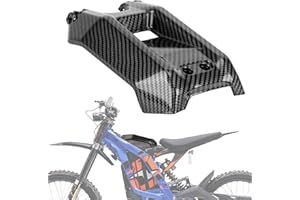 PSLER Battery Cover for Sur-Ron Motorcycle Electric Bike Battery Cover for Sur-Ron Light Bee S/X Carbon Pattern Battery Guards Wrap Battery Protect