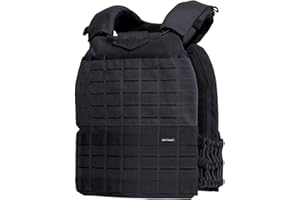Pentagon Milon Vest Tattico K20007 porta Piastre Balistiche (Nero)