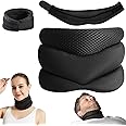 2025 New Vitavix Neck Support for Snoring, Adjustable Soft Foam Neck Brace, Cervical Collar for Sleeping, Neck-support for Snoring Relief, Travel Neck Pillow, Cervical Neck Support (1PCS)