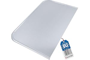 BAUSTER® Verzinkt Ascheblech Bodenblech 60x40cm Bodenschutz für Feuerstellen Ofenblech Schmutzblech Kaminplatte Ofen Kaminofen Bodenplatte Robust