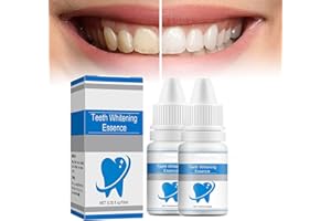 ASHOPFUN Dazzlewhite Teeth Whitening Essence,Teeth Whitening Essence Extra Strong White Hygiene Tooth,Intensive Stain Removal Teeth Reduce Yellowing (2pcs)