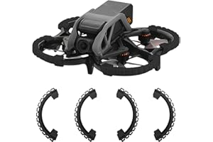 ‎CRAZNICK Craznick DJI Avata Propeller Guard Stoßstange: Schutz Stoßstange Ring Anti-Kollision Schlagschutz für DJI Avata FPV Drohnen Zubehör Schwarz