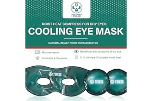 BODIIWULIU Kühlmaske Augenmaske mit 2x Augen Kühlpads,kühlmaske gesicht,Augen Kühlpads Wiederverwendbare,Entspannung zu Hause Augenkühlmaske,augenmaske kühlend für Geschwollene und Müde Augen