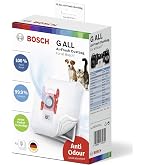 daniplus© 46 - Confezione da 10 sacchetti, sostitutivi del tipo P, per aspirapolvere Bosch della serie Arriva/Siemens della serie Smily, in micro-tessuto non tessuto, sostitutivi del tipo originale K