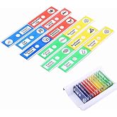 Sample Slides for Kids, Microscope Experimentation Kit, Microscope Slides, Prepared Slides, Kids Microscope Ready, 4 Colors