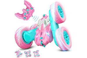 Braxel Rose Voiture Télécommandée Jouet B0D5QL4MNY3 4 5 6 7 8 Ans, Cadeau Fille 3-9 Ans Cadeau Anniversaire Jouet Enfant 3 4 5 6 Ans, Voiture Enfant Jeux Fille 3-10 Ans Jeux Exterieur