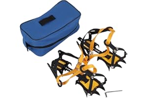 Pwshymi 1 para uchwytów na lód śnieg raki przyczepność na lodzie kolce do butów do wędrówek