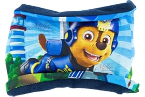 SUN CITY Paw Patrol - Sciarpa tubolare per bambini, motivo: Chase