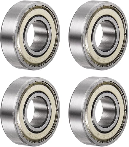 QUARKZMAN 2Pcs Roulements à Billes à Gorge Profonde 6004-Zz