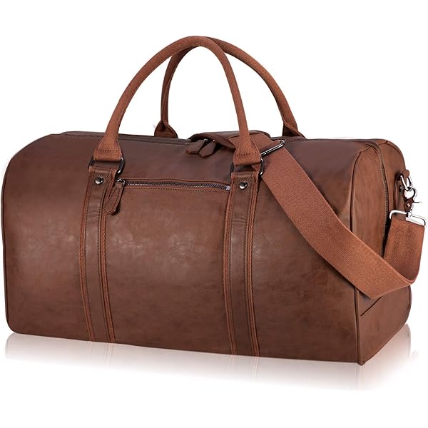 Borsone Da Viaggio FANDARE - Impermeabile, Con Scomparto Scarpe, 23L, Pelle Tote - Foto 10