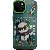 PDAteknoloji Azeada AZ-01 iPhone 15 ile Uyumlu Kılıf (Yeşil, iPhone 15)