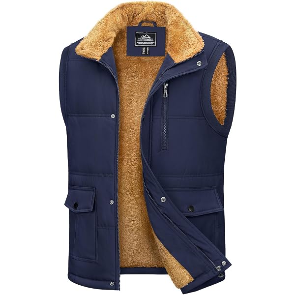 Gilet Matelassé Chaud Sans Manches Pour Homme - Idéal Pour L'hiver, Le Ski, Les Sorties