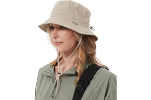 Creekstone Chapeau bob imperméable pour Homme et Femme - Protection UV - UPF50 - Chapeau d'été Pliable - pour la randonnée, la pêche