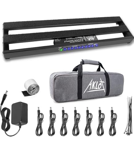 Supporto Plettri Per Chitarra Alnicov - Clip Per Microfono, Gomma Nera, Con 5 Plettri