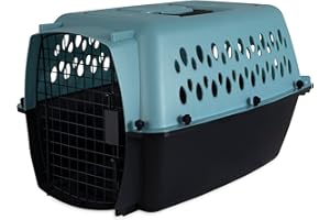 Petmate 21850 Transportin Vari Kennel 24 Ultra Fashion, 61 x 42 x 37 cm, Rosa y Negro