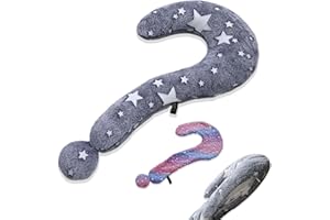 CHULPET Hundekissen, Waschbares Hundekissen mit Austauschbarem Kissenbezug, im Dunkeln leuchtendes Katzenkissen,Gemütliche Nackenstütze für Tiefen Schlaf