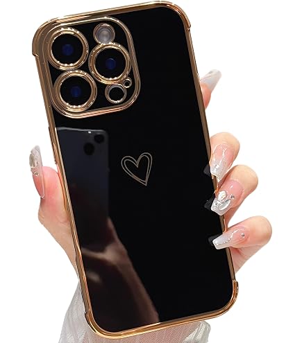 Giyer Silikon Handyhülle Für IPhone 16 – Mit Herz Motiv, Displayschutzfolie, Weiches Innenfutter, 360° Fallschutz, In Rosa