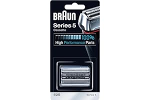 Braun Serie 5 52S, Testina Braun Serie 5 ORIGINALE Per Rasoio Elettrico Barba, Recupera il 100% Delle Prestazioni Del Tuo Regolabarba Uomo, Compatibile con i Rasoi Series 5