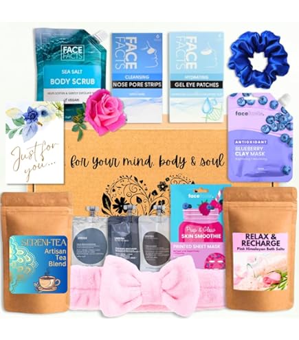Pamper Hamper For Her - Birthday Spa & Relaxation Gift - Mum Best Friend Women -self Care Spa Gift Set -relaxing Pamper Box- Hug In A Box - Nederland